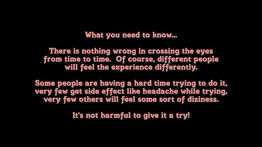 Tutorial to help learn cross-viewing 3D