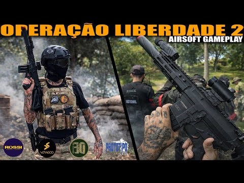 Airsoft Milsim with 100 Players - Operation Freedom 2 - Gameplay with Neptune PDW