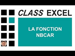 EXCEL - LA FONCTION NBCAR