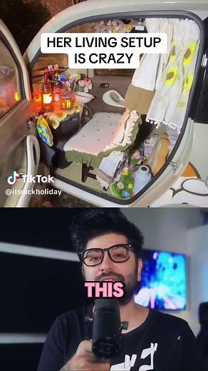 Living in a Car: Japanese Woman's Unique Setup