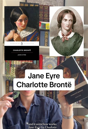 Jane Eyre by Charlotte Brontë #booktok #literature #rec #janeeyre #classics