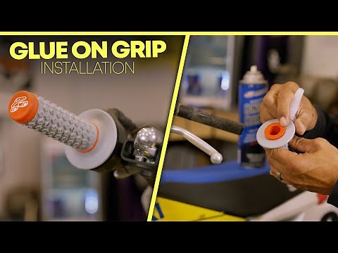How to Properly Install Renthal Glue-On Grips! | Dennis Kirk Tech Tip