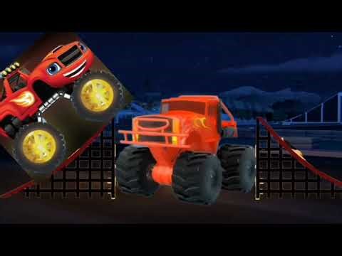 Blaze Monster Truck Stunts Races Chase Crashes
