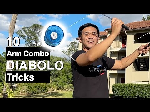 Learn 10 Diabolo Arm Trick Combos! | Diabolo Tutorial