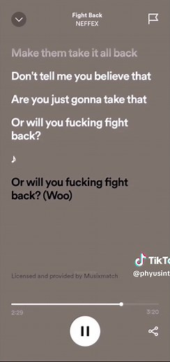 NEFFEX Fight Back - Full Lyrics Song | Break Stay Song | Numb Neffex Lyrics