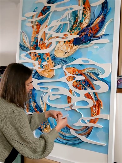 Exploración de escalas en la creación de arte