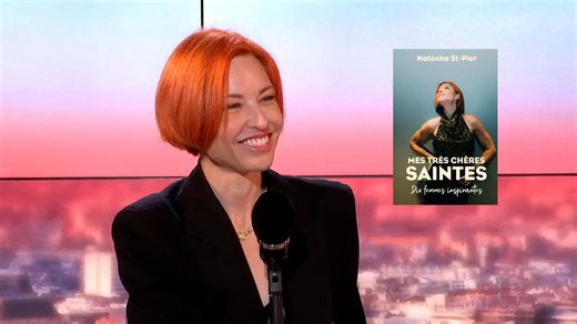 De Jeanne d’Arc à la Vierge Marie, Natasha St-Pier brosse le portrait de femmes saintes dans son nouveau livre - RTBF Actus