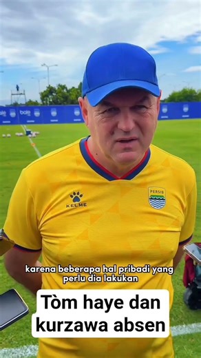 tom haye dan kurzawa absen #persib #persibbandung #football #bobotoh