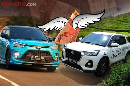 Intip Harga Pasaran Toyota Raize vs Daihatsu Rocky, Ternyata Selisihnya Lumayan - Gridoto