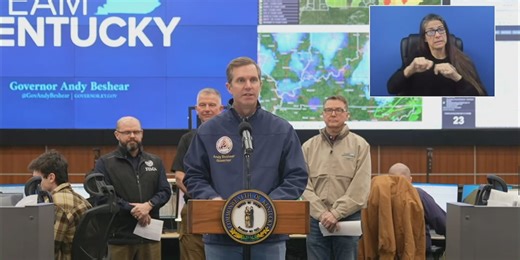 Beshear gives update on state’s response to flooding, winter weather