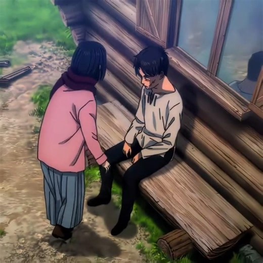 Eren and Mikasa editErmika editAttack on Titan Wanna be yours #aot#eren #mikasa