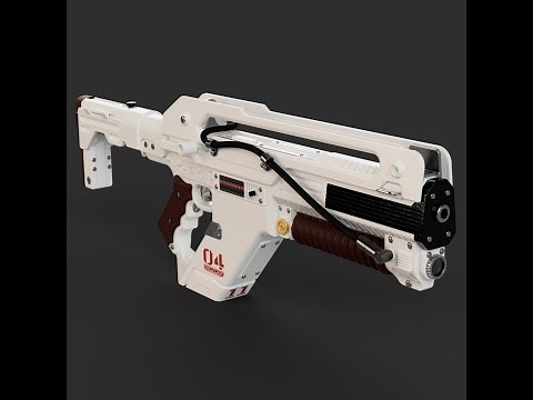 Alien Romulus F44AA Pulse Rifle 3d Printable Model