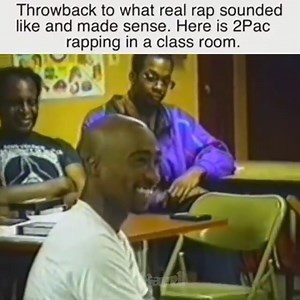 1.5M views · 57K reactions | Happy International Women's Day, you are all greatly appreciated!  : 2Pac "Keep Ya Head Up" In A Class Room. I like how the man in the Blue was skeptical of Pac at first, but as he continued to listen he knew this dude was real. | Hip Hop 90s | Facebook