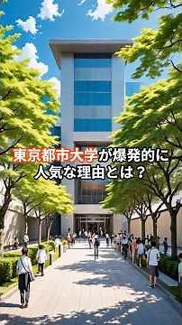 Why Is Tokyo City University So Incredibly Popular? #shorts #TokyoCityUniversity #Yonkodai #Colle...