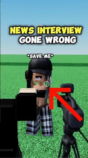 This Roblox News Interview Made Her PANIC 😭