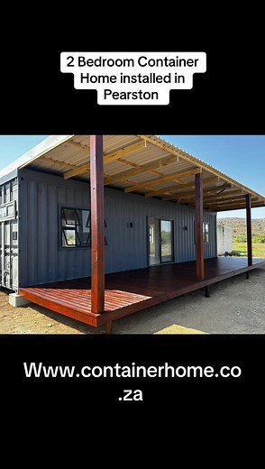 Innovative 2 Bedroom Container Home in Prarston Eastern Cape
