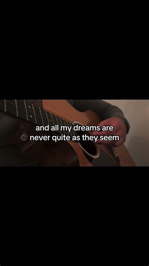 dreams - The Cranberries capo: 2nd fret chords: d,g,a#guitartok #cover #singing #fyp