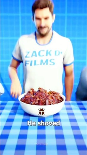 😨 cockroach eating contest || #shorts #viral #facts