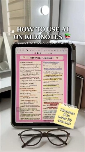 STOP USING CH*TGPT 😩📚 Tap Kilonotes AI summarize notes & simplify lessons