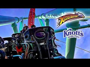 2026 Xcelerator Roller Coaster On Ride Back Seat POV Knott's Berry Farm