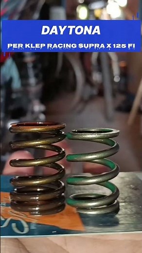 Supra x 125 fi replace valve spring #suprax125fi #motorcycle modification #suprax125 #daytona #va...