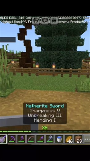 Minecraft D world tree house gameplay video 🌲🏡😊 #minecraft #treehouse #gaming @dipalithaker