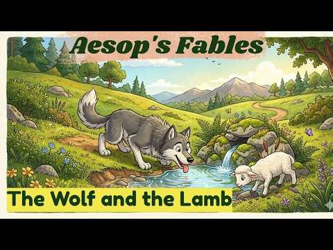 Aesop's Fable | Story : The Wolf and the Lamb | Bedtime Stories | Moral Stories | Animated