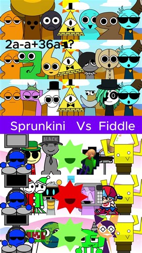 Incredibox Sprunki (Sprunkini Vs Fiddle) - The Full Gameplay!