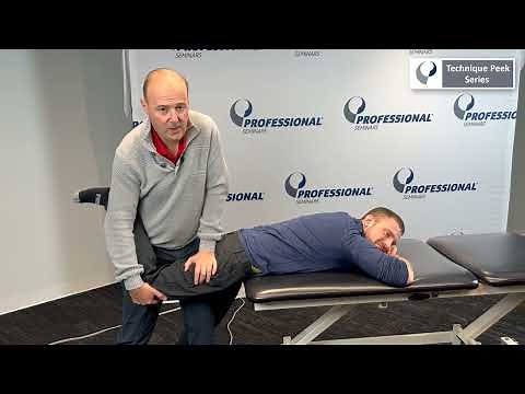 Hip Anterior Glide Mobilization | Technique Peek Series