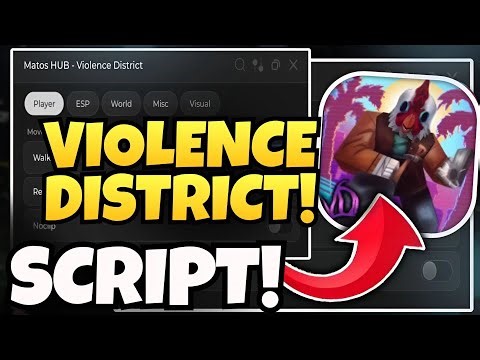 Violence District SCRIPT - Auto Generators, esp killers & MAIS! - (Mobile & PC) - 2026 NO KEY!!
