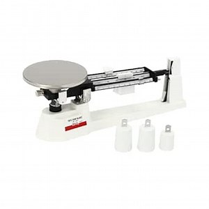Triple Beam Balance Scale Lightweight Lab Mechanical Balance Scale 2610g/0.1g with Stainless Steel Weighing Platter