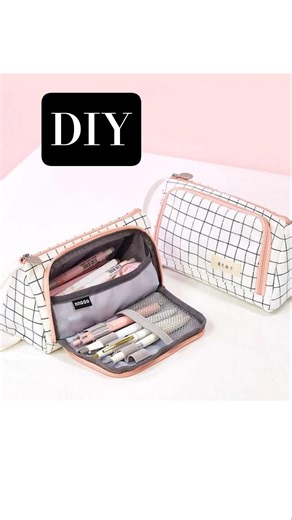 #diy #sewingtutorial #sewingtips #sewinghacks cosmetic bag sewing