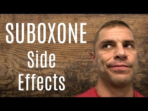 Suboxone Side Effects That Matt Experienced - Buprenorphine Information