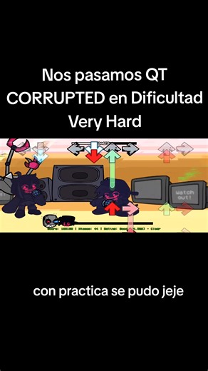 Superando QT CORRUPTED en FNF - Dificultad Muy Difícil
