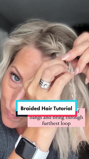 Loose Braided Hairstyle Tutorial for Bob Hair