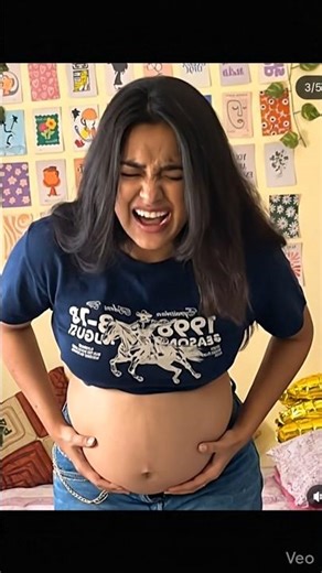 Belly expansion #alien #belly #bellybutton #navel #trending #woman #body