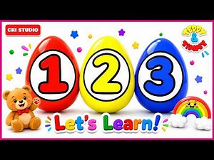 123 | 1234 | 12345 | Numbers for Kids | Number Names | Toddler Learning Videos | Counting Video
