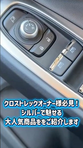 [CROSSTREK] Elevate Your Look with Satin Silver! 3 Premium Interior Customs! #CROSSTREK #SUBARUCR...