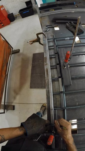 What’s the practical difference between custom and manufactured? People usually don’t see the design time behind custom work, and that’s completely understandable. You might find an idea or product in a magazine and think that’s all you need for it to be translated into a custom fabricated piece. What you don’t see is the thought that goes into turning a picture into reality. The measurements, materials, and processes that exist in the real world, not just on paper. #custommetalwork #metalfabric