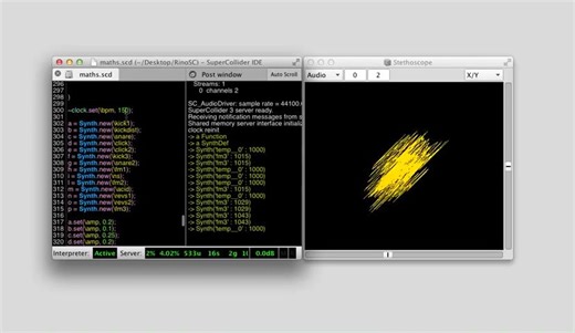 美丽灵动的算法 IDM 音乐——由 SuperCollider 制作