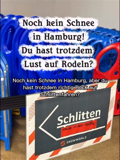 Hamburg mit Kindern on Instagram: "👉 Bock auf Rodeln – aber wo bleibt der Schnee in Hamburg?! Du hast richtig Lust auf Schlittenfahren, aber draußen ist in Hamburg mal wieder nur Grau statt Weiß? 😅 Dann haben wir die perfekte Lösung für dich! Nur rund eine Stunde von Hamburg entfernt wartet die SnowWorld Bispingen mit einer echten Rodelbahn im Schnee auf dich ❄️🛷 Egal ob mit Freunden, der Familie oder als Kindergeburtstag – hier ist Winterspaß garantiert. Unser Fazit: ✔️ Schnee unabhängig vom