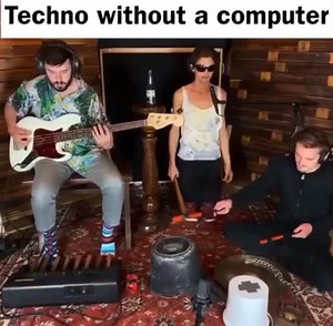 Techno Festival | Techno Without A Computer ✈️💣 - Credit : @klangphonics_ - #musiclover #musicproducer #techno #technomusic #technofestival #technoblade | Instagram