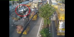 380K views · 581 reactions | Car Vs Bike Accident | Caught By CCTV...