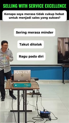 “Kenapa saya merasa tidak cukup hebat untuk menjadi sales yang sukses?”