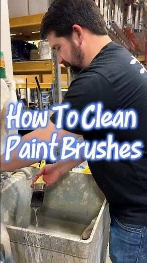 How To Clean Paint Brushes