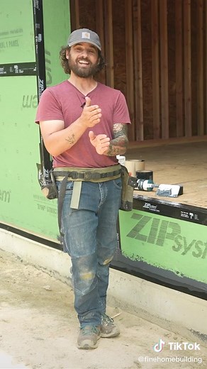 Efficient Water Management and Air-Sealing with ZIP System Sheathing