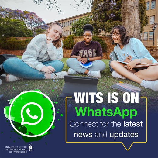 WITS IS ON WHATSAPP | Access Wits news, insights, and updates at your convenience. Follow the Wits WhatsApp Channel: https://ow.ly/eoFq50XVoey #WitsForGood | Wits - University of the Witwatersrand