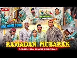 Ramzan Mai Kiye Ghar Ko Decoration ✨| Ramadan ❤️ Ka Mahina Shuru Hogaya 🌙 | Full Ramzan Home Tour 🏠