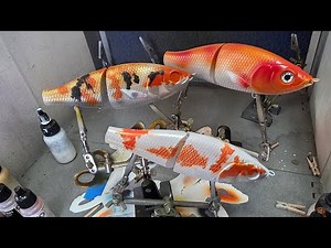⚠️ ⚠️ airbrushing koi fish patterns testing new techniques
