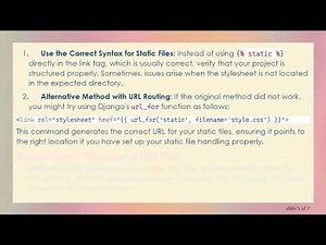 Understanding CSS Application Issues in Django: Resolving Style Not Applied